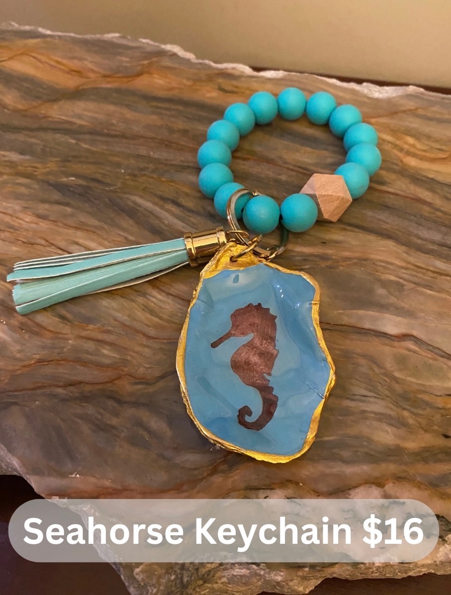 Seahorse Keychain